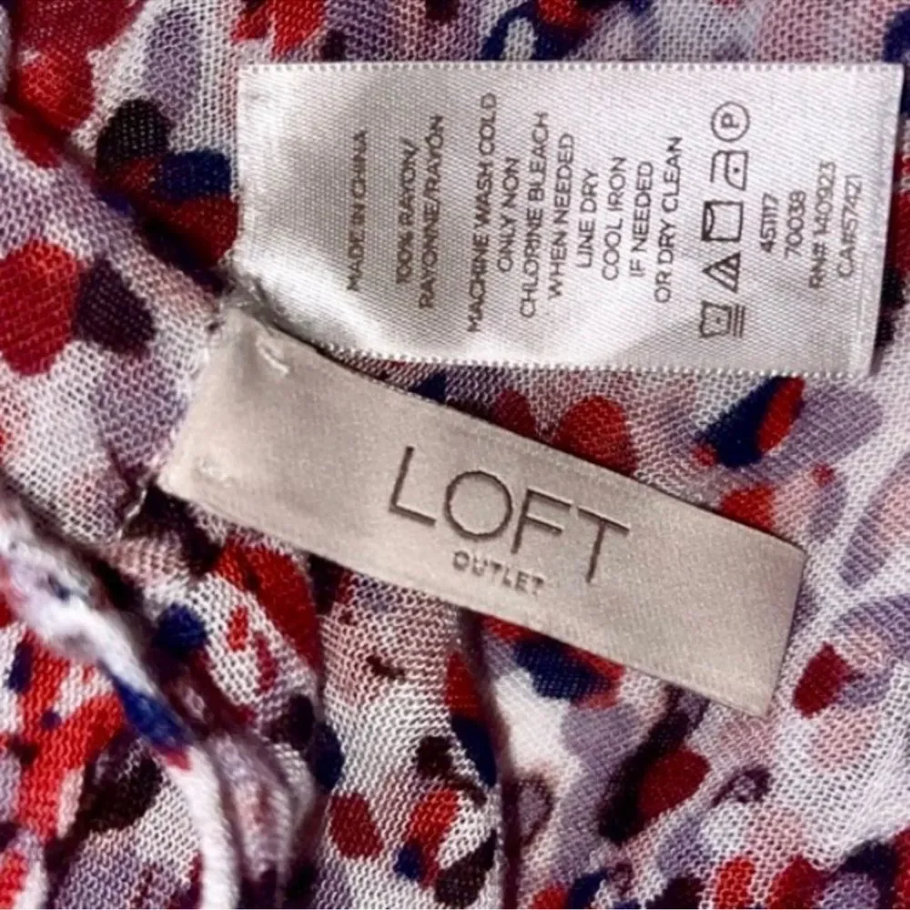 LOFT Outlet Scarf Infinity 100% Rayon Leopard Print Lightweight 🎉Host Pick 🎉